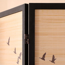 6 Panel Umazu Pine Wood Room Divider
